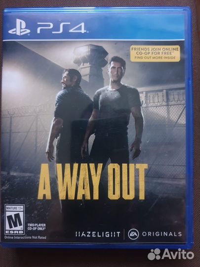 A way out ps4 диск