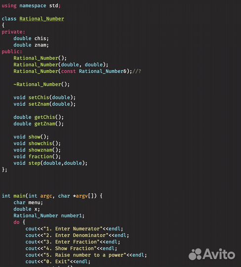 Помощь студентам, написание программ С/С++/Python