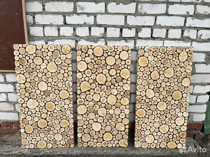 Панно из можжевельника