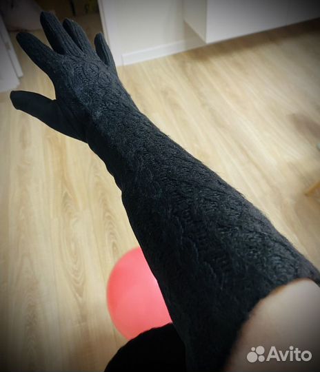 Перчатки длинные новые, сенсорные