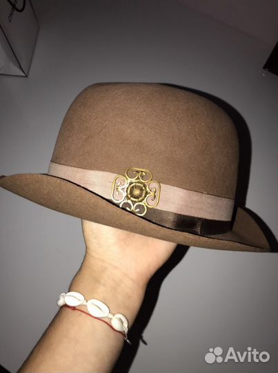 Винтажная фетровая шляпа