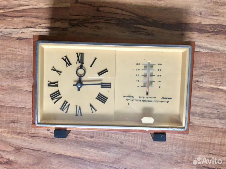 Часы, барометр, термометр СССР. Маяк