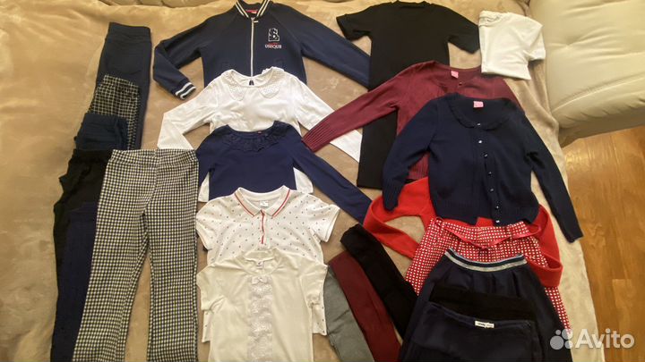 Пакет школьной одежды на девочку 128-134
