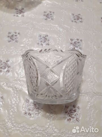 Хрустальная конфетница