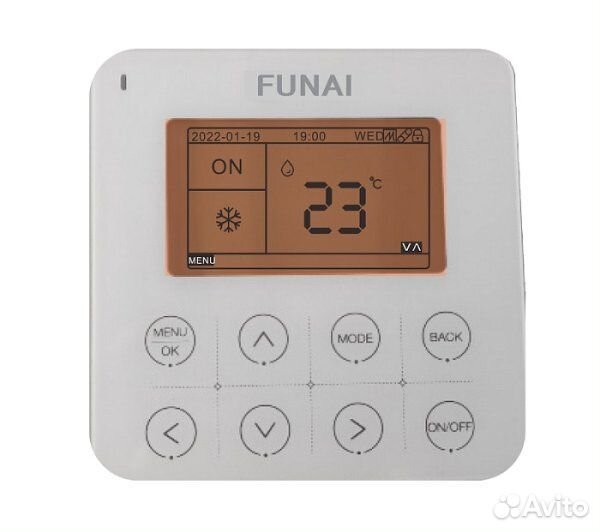 Кондиционер Funai LAC-DR105HP.D01 Канальный