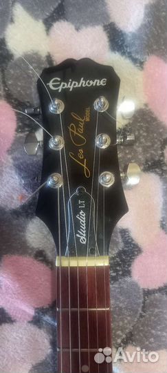 Электрогитара epiphone les paul studio lt