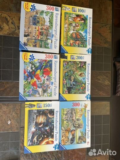 Пазлы ларсен Larsen и Ravensburger