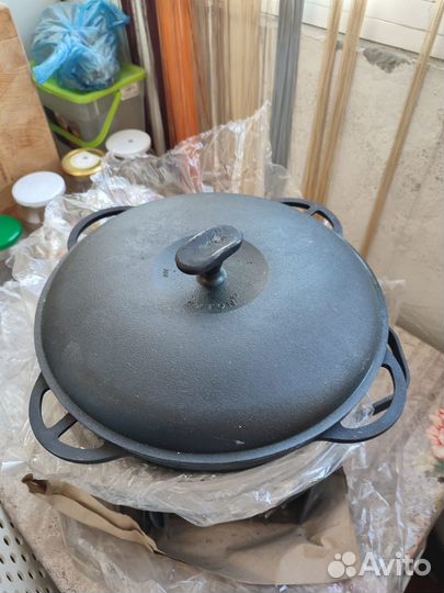 Печка с казанами 6л