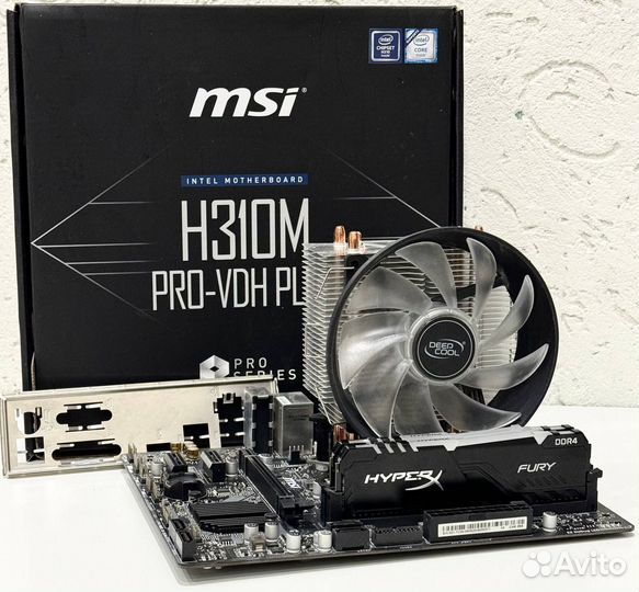 Связка i5 9gen + Lga 1151v2 +DDR4 16gb