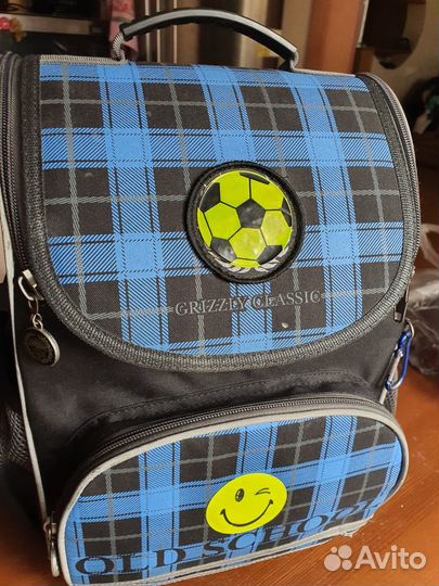 Ортопедический школьный рюкзак grizzly