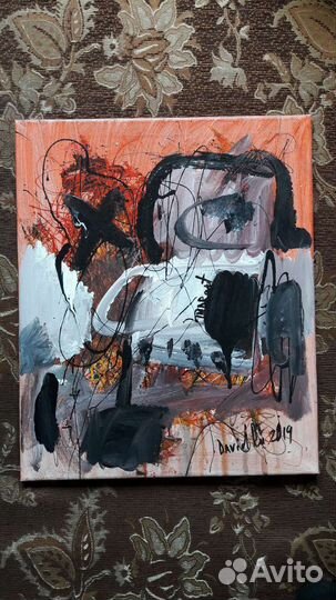 Картина маслом. Художник Давид Ру (Бабаян)