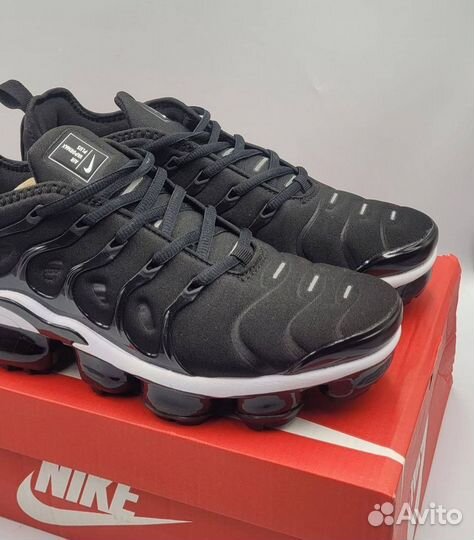 Кроссовки Nike Air Vapor Max Plus летние черные