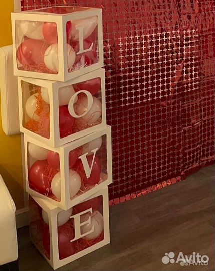 Набор прозрачных коробок