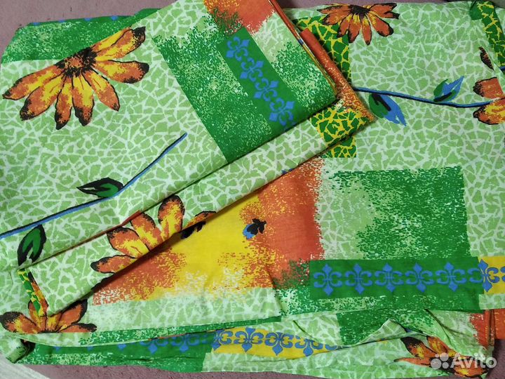 Пододеяльник, две наволочки, новое, хлопок