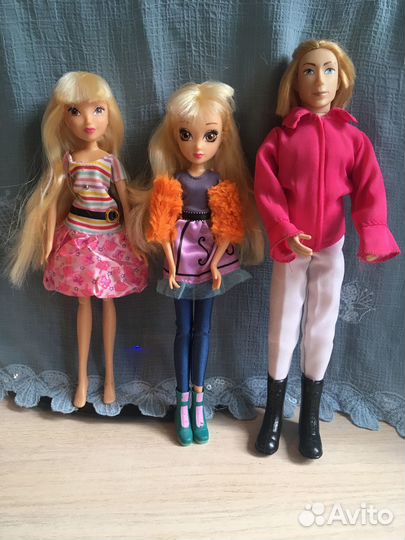 Куклы Винкс. Скай. Стелла. Rainbow. Стелла
