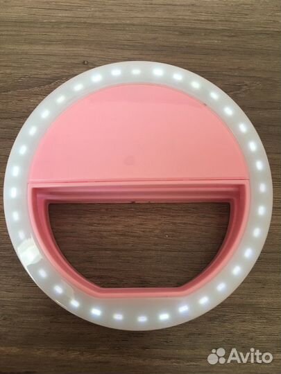 Кольцевая лампа для селфи на телефон