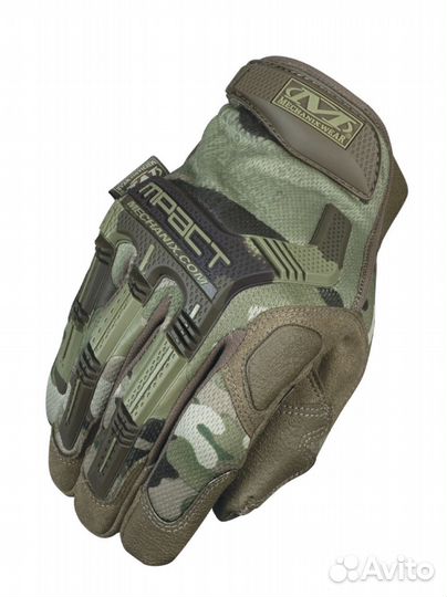 Перчатки Mechanix M-pact мультикам