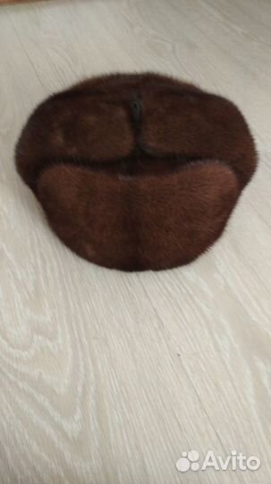 Шапка ушанка мужская норка