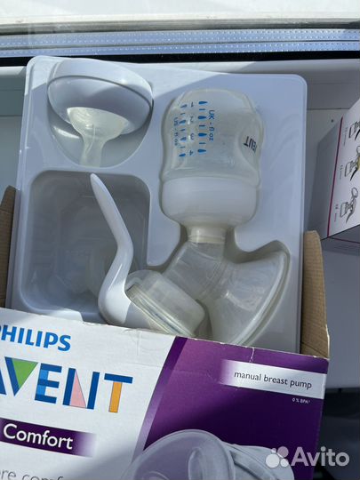 Молокоотсос avent ручной