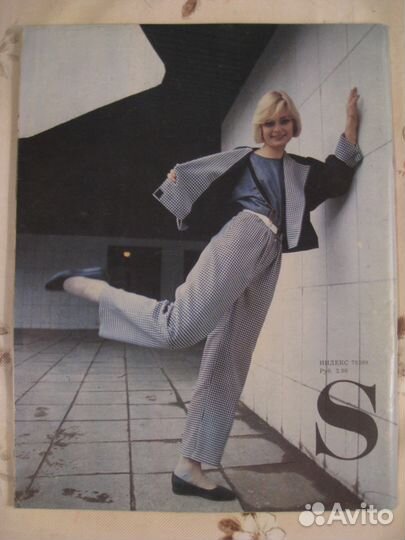 Журнал моды siluett за 1986 год