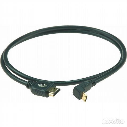 Кабель hdmi, прямой/угловой, 1м Klotz HCL-HA-010