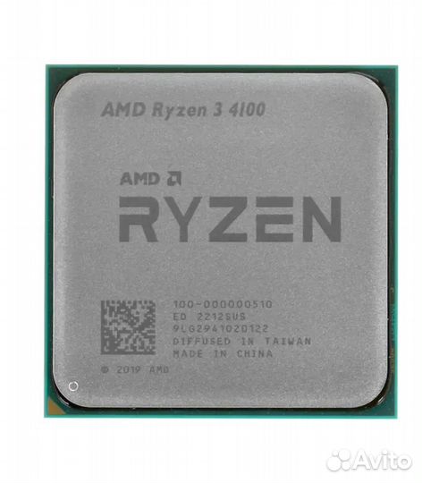 Процессор AMD Ryzen 3 4100, OEM