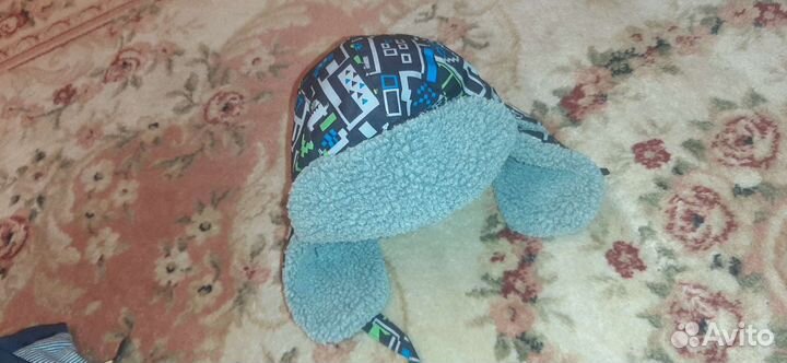 Шапка для мальчика демисезонная