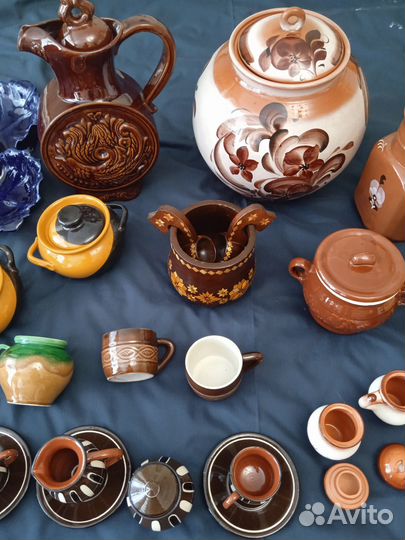 Керамика Фаянс Посуда Ёмкости. СССР и не только