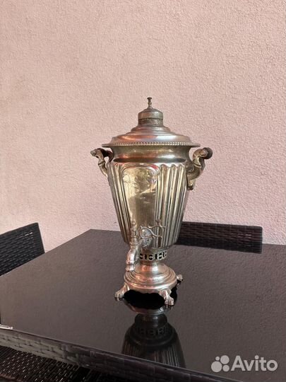 Медный самовар на дровах СССР, 7 л