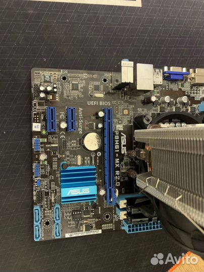 Комплект LGA 1155 + Intel Xeon E3 1230 V2 + 16 gb