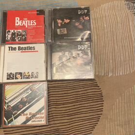 Cd диски Beatles и ддт