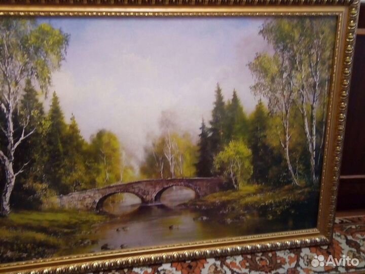 Картина,размер 110на 70см.новая