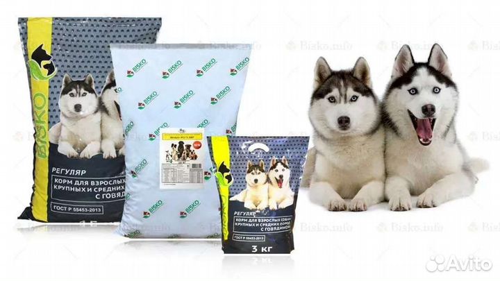 Корм для собак Bisko