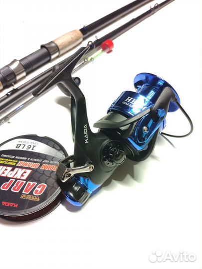 Комплект Новичок: фидер+ катушка+леска