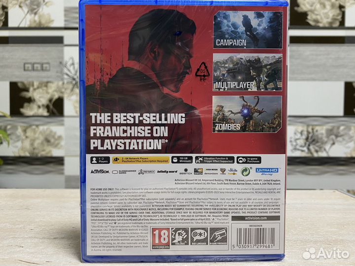 Call Of Duty Modern Warfare 3 (Новый Диск) PS4/PS5