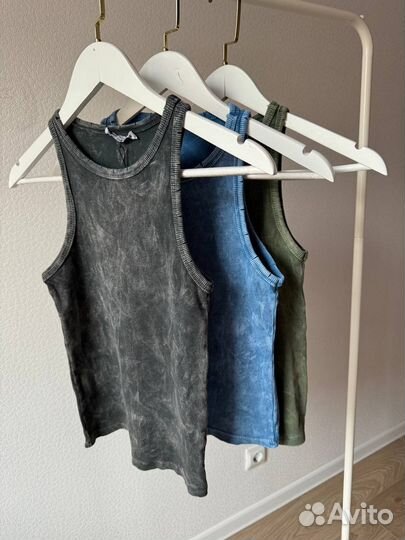 Майка в рубчик