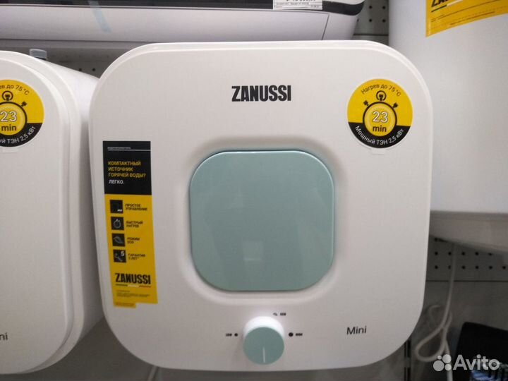 Водонагреватель 15л zanussi