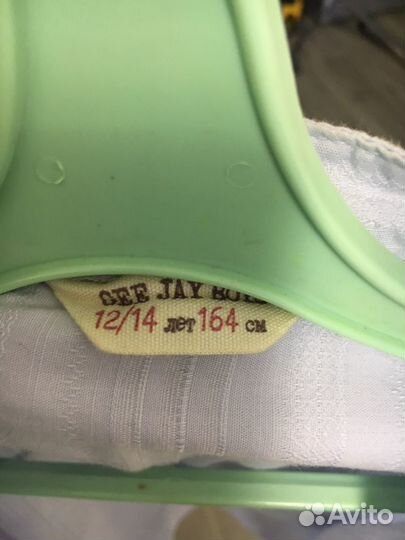 Рубашка на мальчика 12-14 лет, 164 см., новая