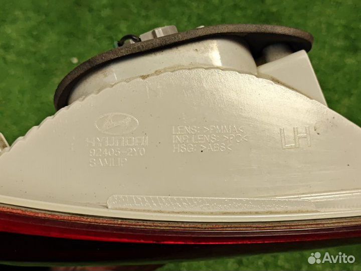 Фонарь задний левый в крышку багажника Hyundai