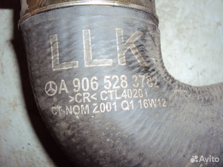 Патрубок 651 Мерседес Спринтер 906 Sprinter W906