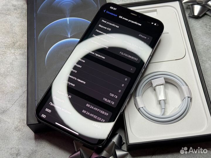iPhone 12 Pro Max 128gb Акб 84 Идеал (sim+esim)