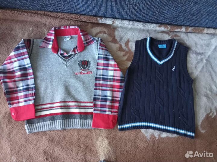 Одежда для школы,рубашки 122