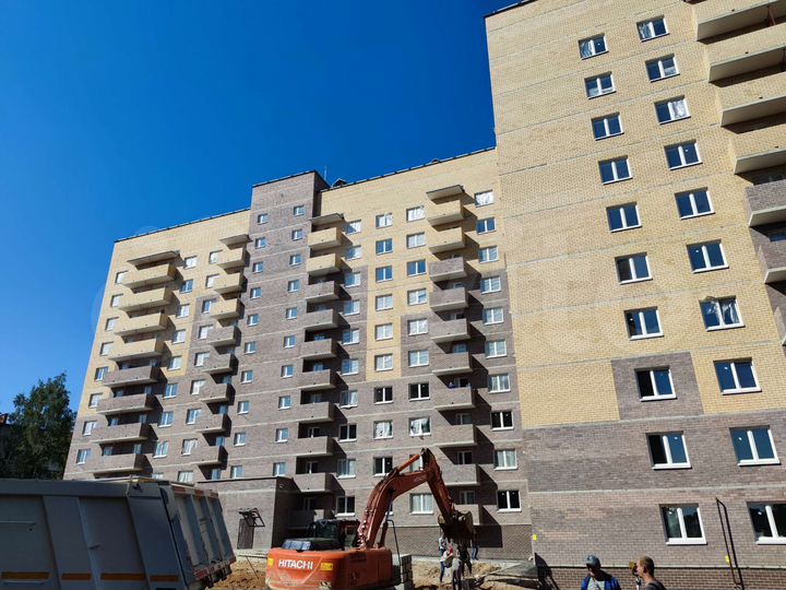 2-к. квартира, 59,1 м², 1/10 эт.