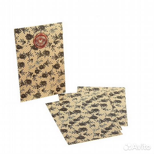 Подарочный конверт крафт 