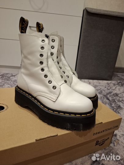 Dr. Martens jadon white ботинки женские