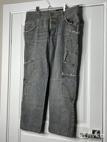 Dolce&Gabbana A/W 04 Grey Multi Pocket Jeans