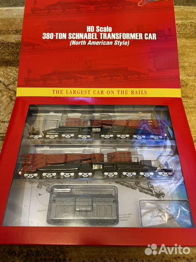 Модель 32-осной ж/д платформы с грузом 380 тонн