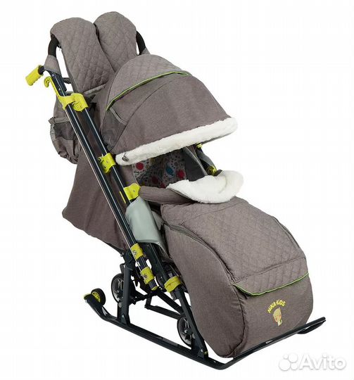 Санки коляска ника 7-3
