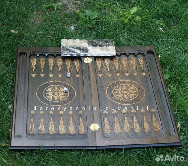 Нарды резные Бесконечность