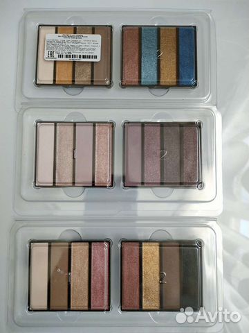 Тени для век Max factor тестер+ 4 шт тени ив роше